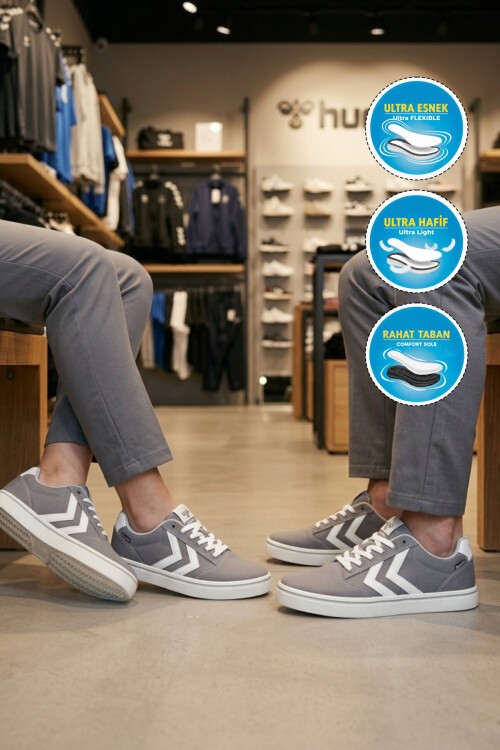 Antrasit Keten Hafif Rahat Unisex Spor Ayakkabı 900873 Hml Wivo II