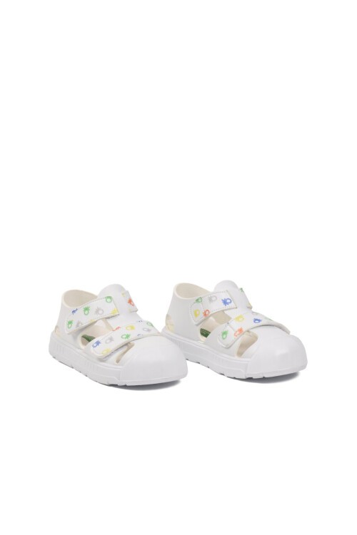 Beyaz Bebek Sandalet BN-1407 B