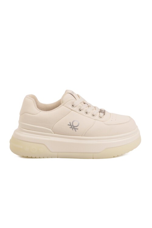 Beyaz Kadın Sneaker BNI-12046 G