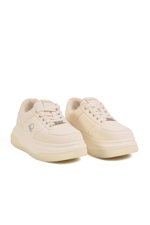 Beyaz Kadın Sneaker BNI-12046 G