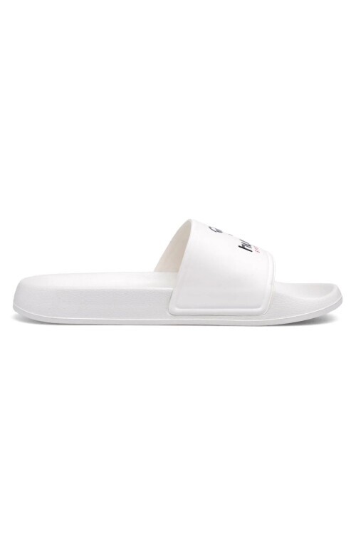 Beyaz Hafif Rahat Yumuşak Tabanlı Unisex Spor  Terlik 900908 Hml Ada Slipper