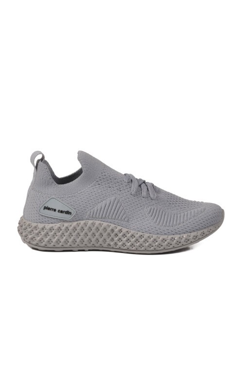 Gri Tekstil Hafif Hava Alabilir Unisex Spor Ayakkabı PC-32711 Z