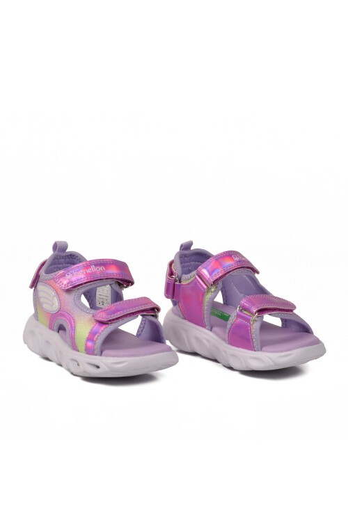Lila Kız Çocuk Sandalet BNI-10113 P
