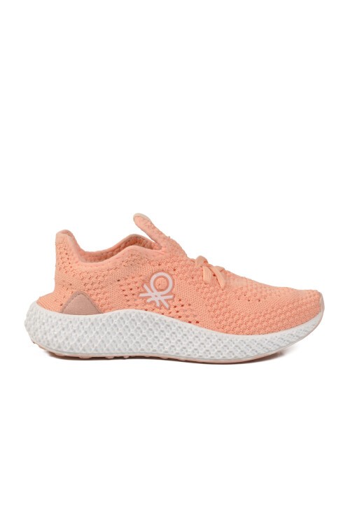 Pudra Anorak Hava Alan Bağcıklı Rahat Kız Çocuk Spor Yürüyüş ve Ayakkabı BNI-30961