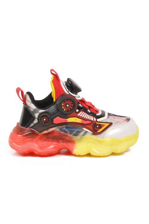 Sarı Akıllı Bağcıklı Erkek Çocuk Spor Ayakkabı Sneaker 26Y1214 P