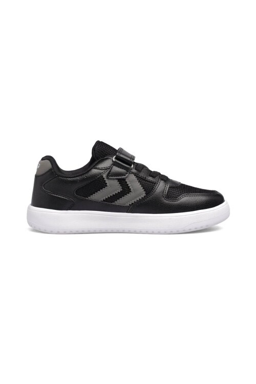Siyah Cırtlı Fileli Hafif Rahat Tabanlı Unisex Çocuk Spor Ayakkabı Sneaker 900866 Hml Kayno SM. Jr.