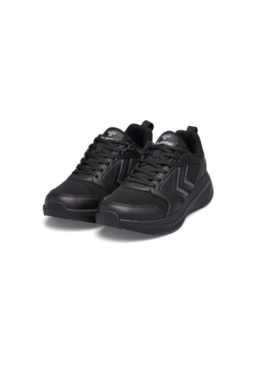 Siyah-Siyah Fileli Hafif Rahat Tabanlı Unisex Spor Ayakkabı 900905 Hml Xxlsm 1.0