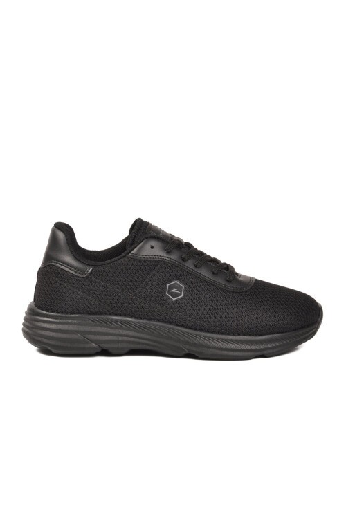 Siyah Fileli Rahat Hafif Unisex Spor Ayakkabı 26102 M