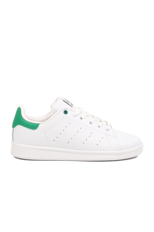 Beyaz-Yeşil Unisex Rahat Casual Günlük Sneaker Spor Ayakkabı Ursula G