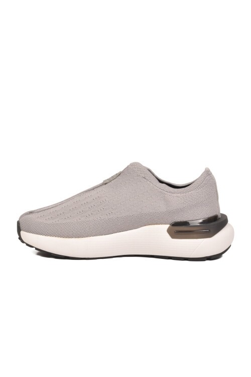 Gri Nefes Alan Memory Foam Örme Erkek Spor Ayakkabı Ultra Hafif Sneaker M212 M
