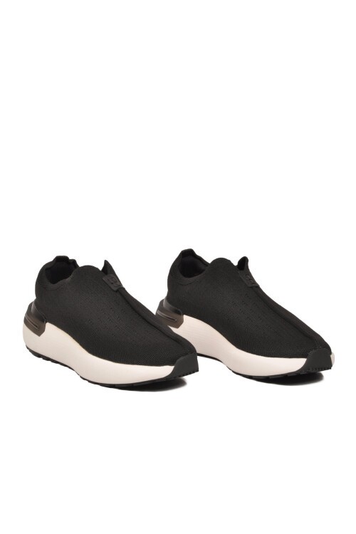 Siyah Nefes Alan Memory Foam Örme Erkek Spor Ayakkabı Ultra Hafif Sneaker M212 M