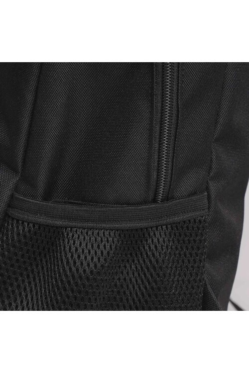 Siyah Çok Bölmeli Okul Seyahat Sırt Çantası Unisex Spor Çanta 980406 HML Perry