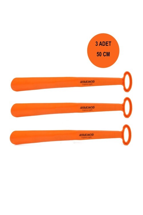 Turuncu Unisex 3lü Ayakkabı Çekeceği