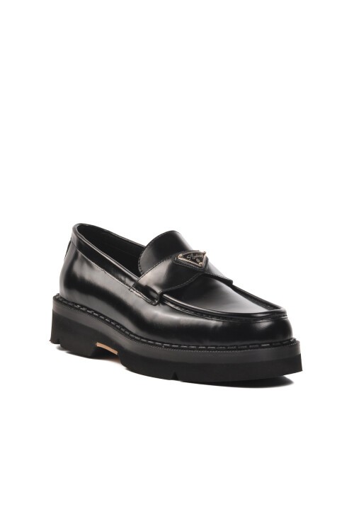 Ayakmod Siyah Açma Erkek Klasik Ayakkabı