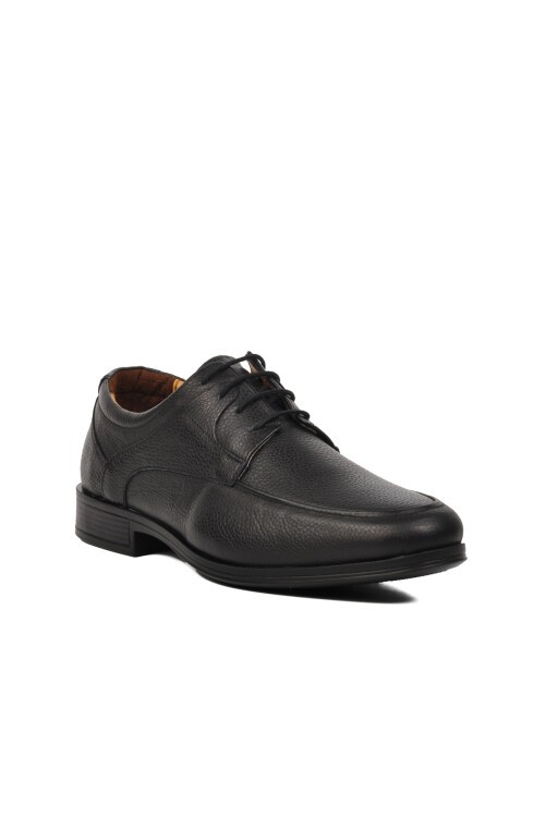 Siyah Hakiki Deri Erkek Günlük Ayakkabı