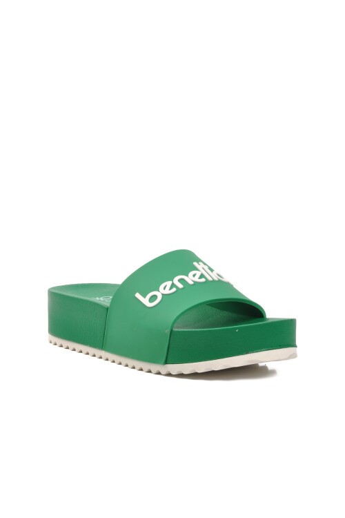 Benetton Yeşil Kadın Terlik