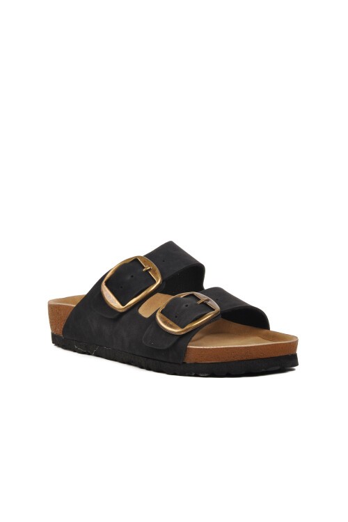 Pierre Cardin Siyah Kadın Terlik