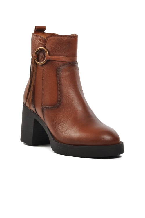 Ayakmod Taba Hakiki Deri Kadın Bot