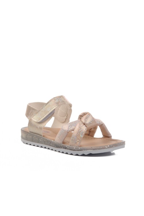 Ayakmod Sedef Simli Kız Çocuk Sandalet