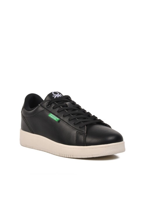 Benetton Siyah-Beyaz Erkek Sneaker