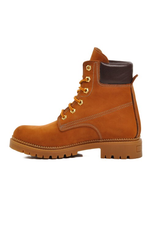 Ayakmod Tarçın Hakiki Deri Unisex Bot