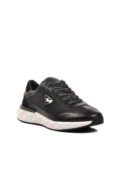 Ayakmod Siyah-Beyaz Erkek Sneaker