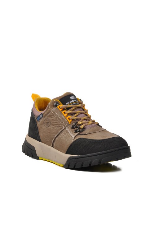 Ayakmod Kum-Siyah Erkek Su Geçirmez Günlük Ayakkabı