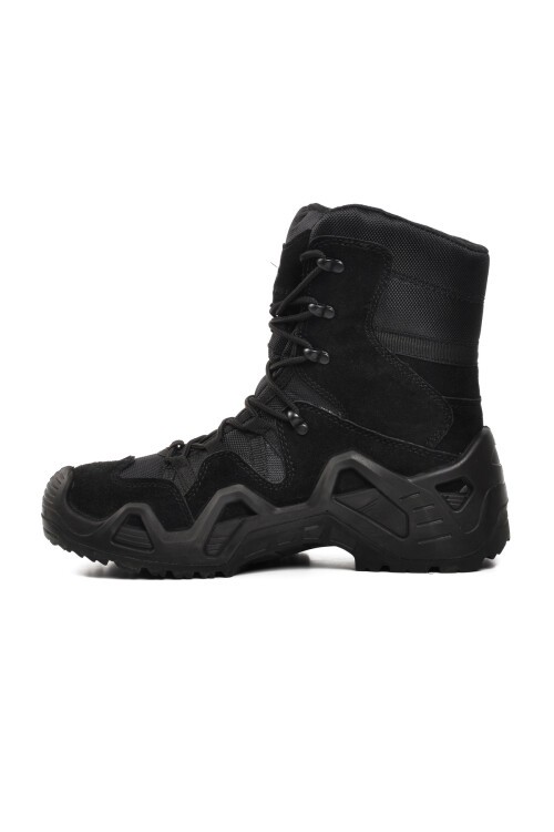 Ayakmod Siyah Hakiki Deri Erkek Outdoor Bot