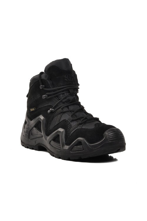 Ayakmod Siyah Hakiki Deri Erkek Outdoor Bot