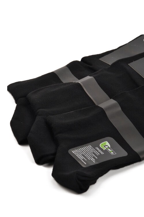 Ayakmod Siyah Bambu Unisex Çorap