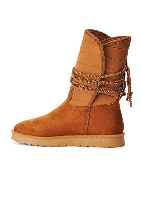 Ayakmod Taba Süet Kadın Bot