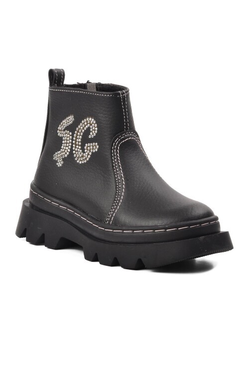 Ayakmod Siyah Kız Çocuk Bot