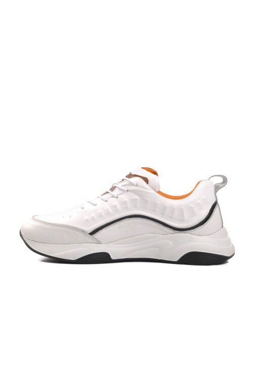 Ayakmod Beyaz Hakiki Deri Erkek Klasik Ayakkabı