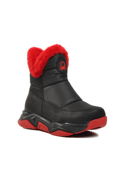 United Colors of Benetton Siyah Kız Çocuk Kar Botu