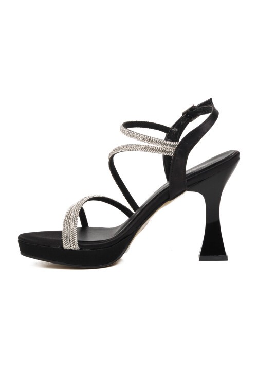 Ayakmod Siyah Kadın Abiye Ayakkabı