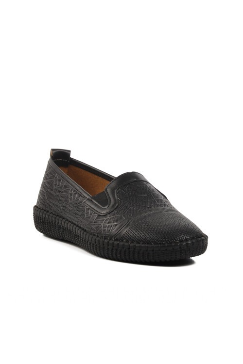 Ayakmod Siyah Hafif Kadın Günlük Ayakkabı