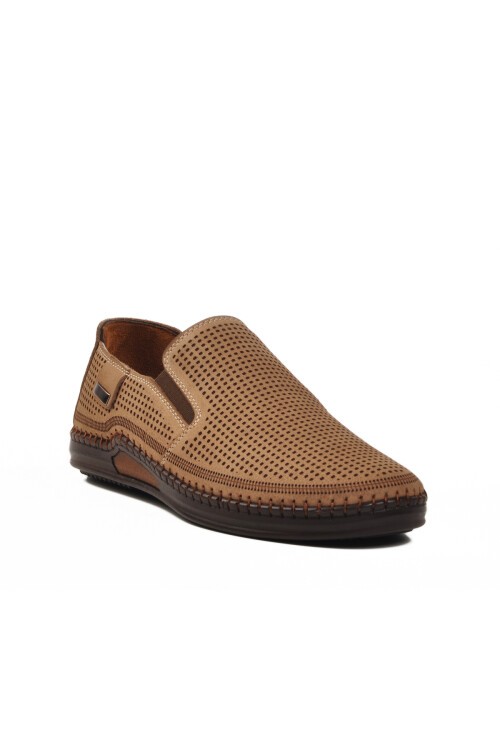 Kum Nubuk Hakiki Deri Erkek Günlük Ayakkabı 803 M