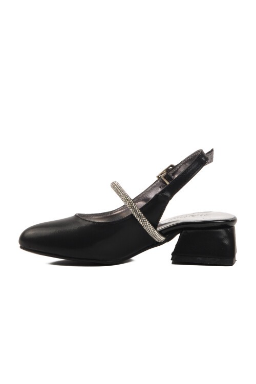 Siyah Çocuk Abiye Ayakkabı 253 RY 4091 P