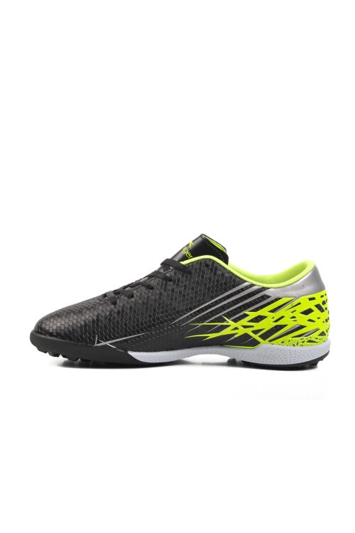 Slazenger Siyah-Yeşil Erkek Halı Saha Ayakkabısı