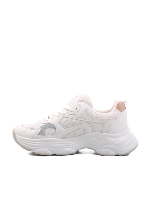 Walkway Beyaz Mavi Kadın Spor Ayakkabı