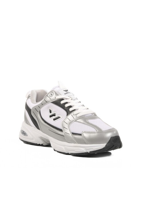 Walkway Beyaz Siyah Erkek Spor Ayakkabı