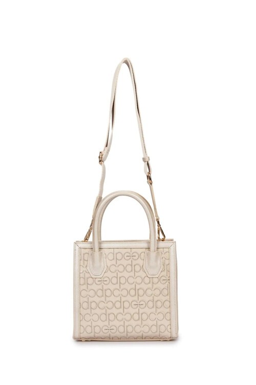 Altın Kadın Omuz Çantası 25Y10401-PMN