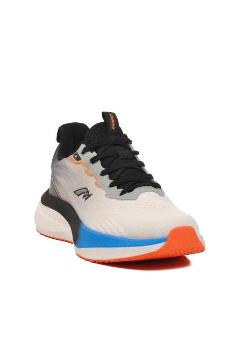 Beyaz-Gri Fileli Erkek Spor Ayakkabı M-5251 M