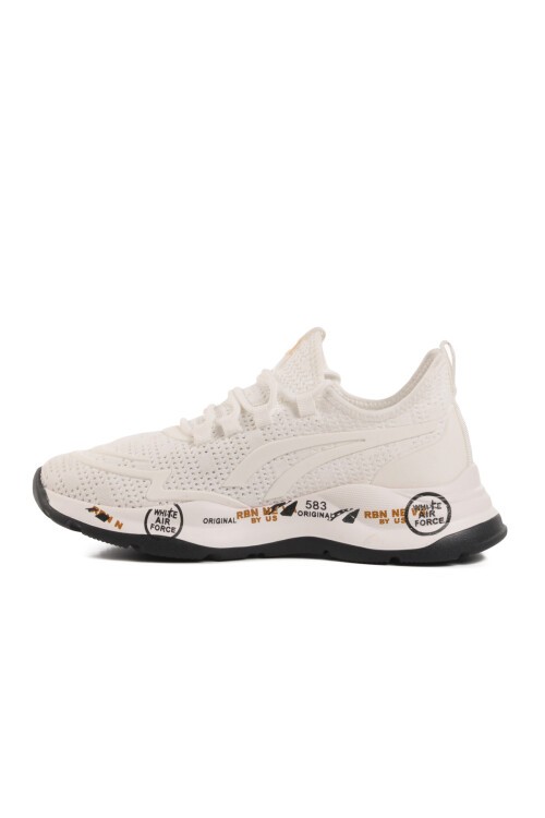 Beyaz Memory Foam Anorak Hafif Erkek Spor Ayakkabı 241432 M