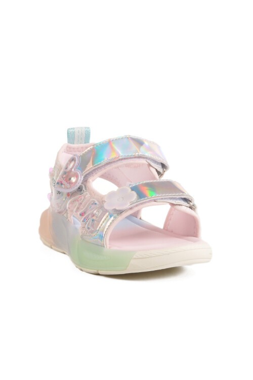 Gümüş Kız Çocuk Sandalet 1946 F