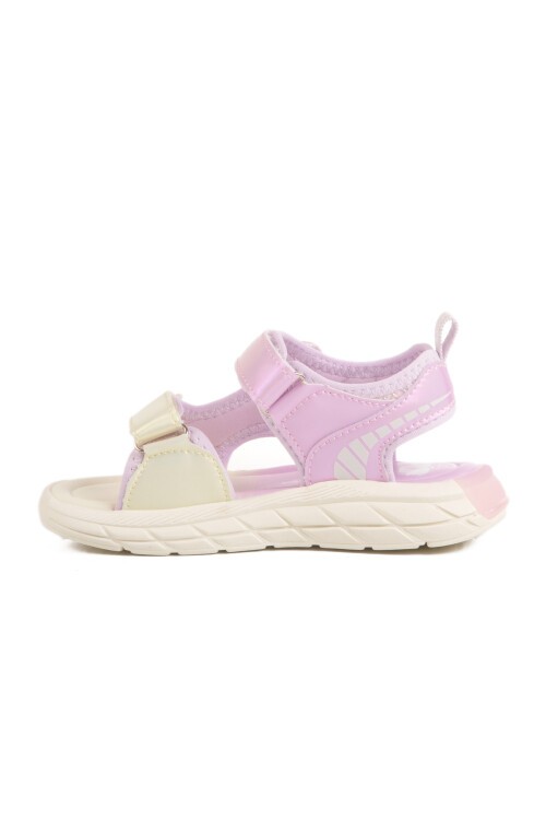 Lila Hafif Kız Çocuk Sandalet 1946 P