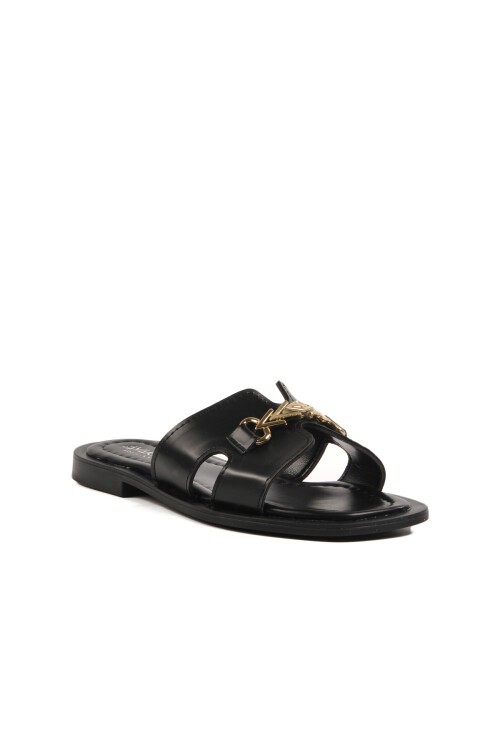 Siyah Hafif İnce Taban Kadın Terlik 246041 Z