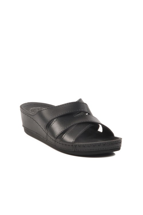 Siyah Anatomik Taban Kadın Terlik 15.066 Z