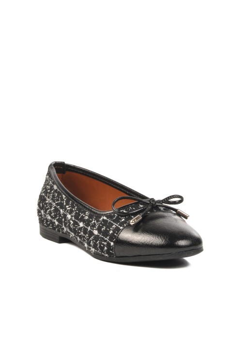 Siyah Hafif İnce Taban Kadın Babet B-39 Z