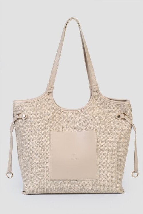 Bej Kadın Omuz Çantası IM611